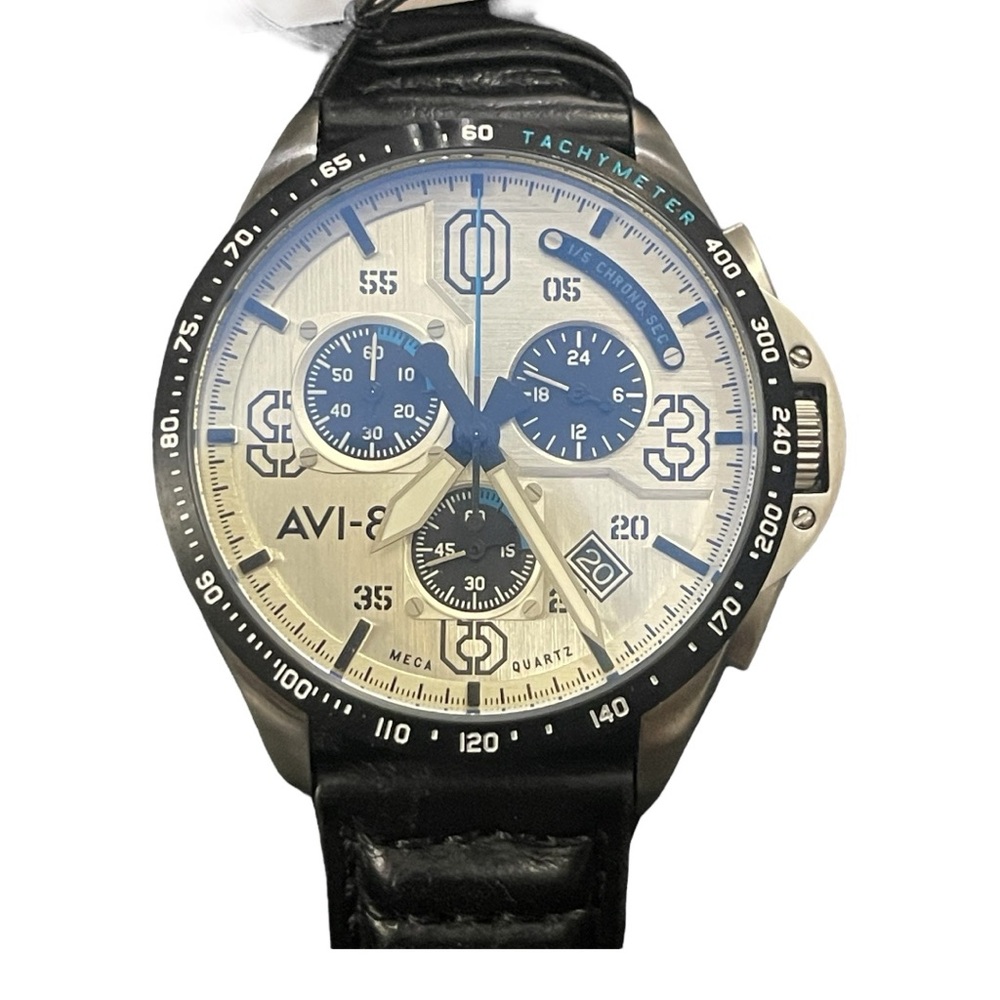 NIB - AVI-8 Men's P-51 Mustang Blakeslee Chronograph Command Pilot Watch
